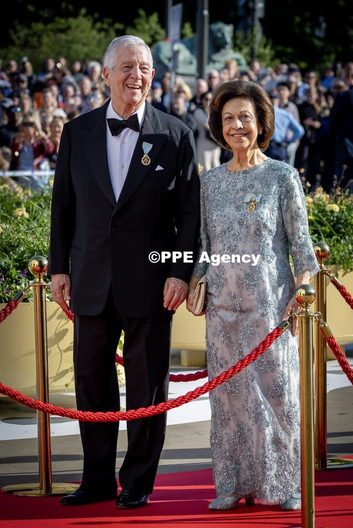Kroonprins Alexander en kroonprinses Katherine van Servië
