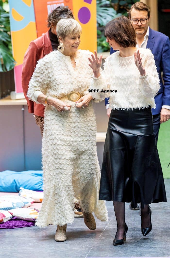 Princess Laurentien and Prince Constantijn during the National Reading Breakfast, the kick off the National Reading Days ADEL ROYALS MONACHY KONIGLICH ROYAUX ROYALTY QUEEN PRINCESS
