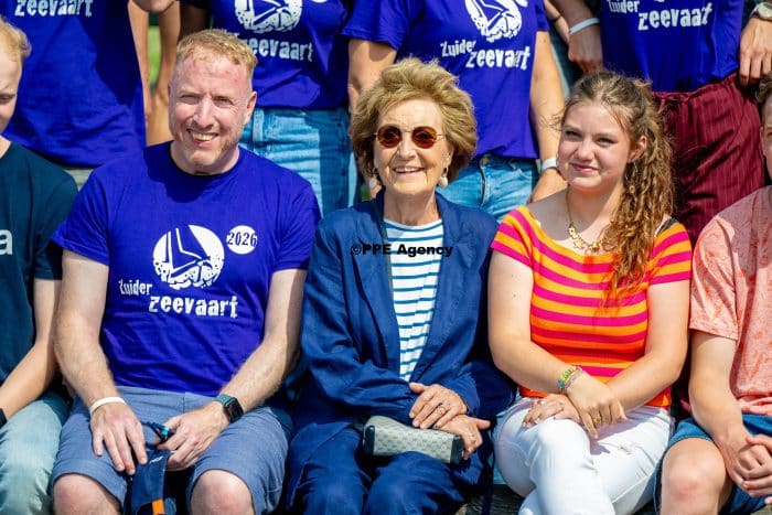 Princess Margriet visited the Zuiderzeevaart Foundation for Children's Oncological Holiday Camps ADEL MONARCHY ROYALS ROYAUX DE LA MONARCHIE D'ADEL PRINCESS KING QUEEN