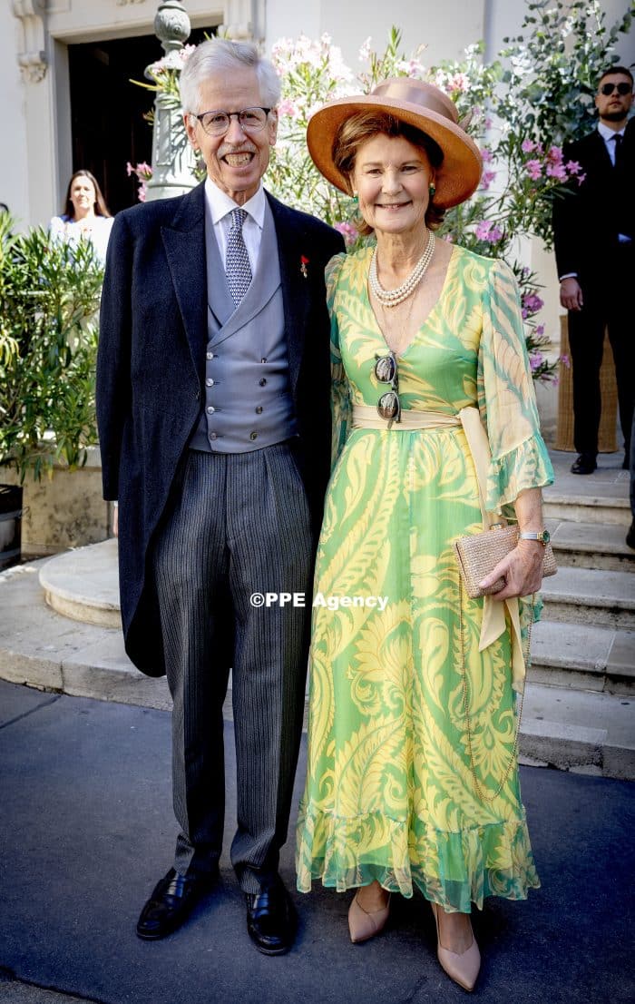 Wedding of Austrian Archduchess Isabella (Isabella) of Austria and the Spanish nobleman Don Carlos de Palacio y Gaytan ADEL ROYALS MONACHY KONIGLICH ROYAUX ROYALTY QUEEN PRINCESS KING