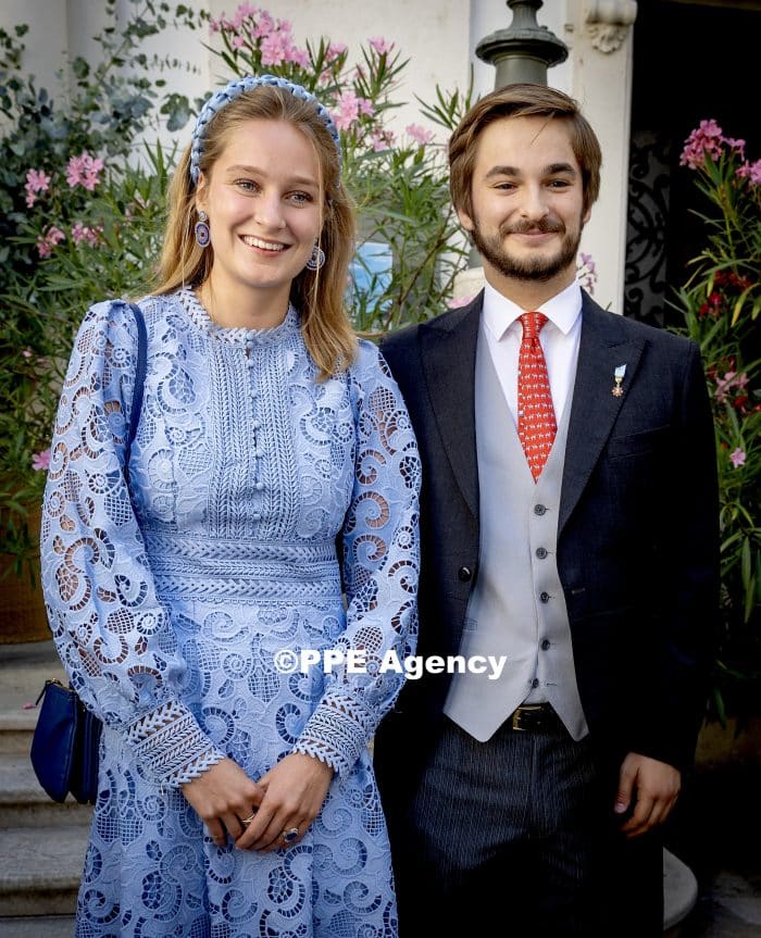 Isabella (Isabella) of Austria and the Spanish nobleman Don Carlos de Palacio y Gayta ADEL ROYALS MONACHY KONIGLICH ROYAUX ROYALTY QUEEN PRINCESS KING