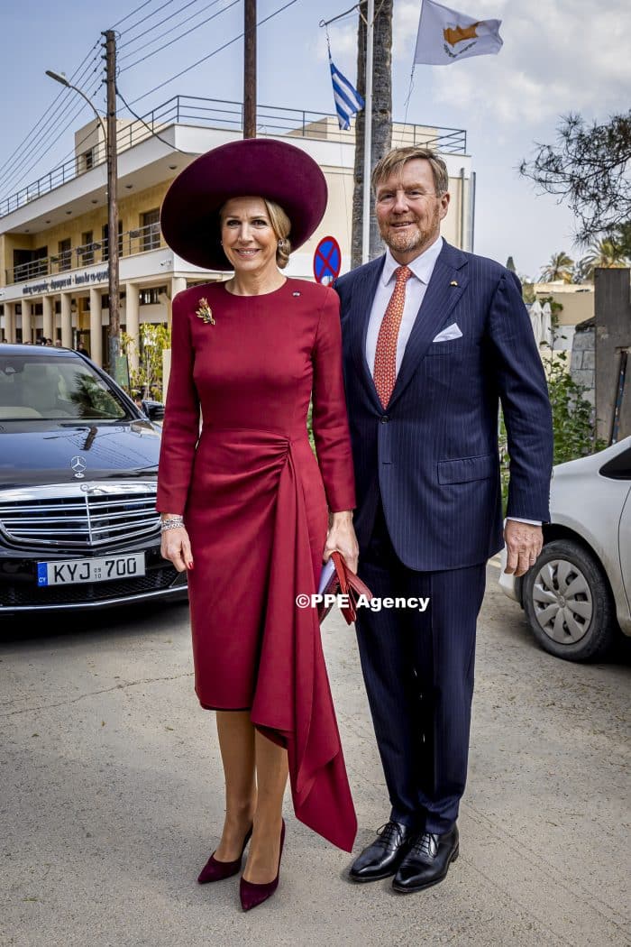 Queen Maxima and King Willem-Alexander visited the archaeological site Choirokoitia from the Stone Age . ADEL ROYALS MONACHY KONIGLICH ROYAUX ROYALTY QUEEN PRINCESS KING