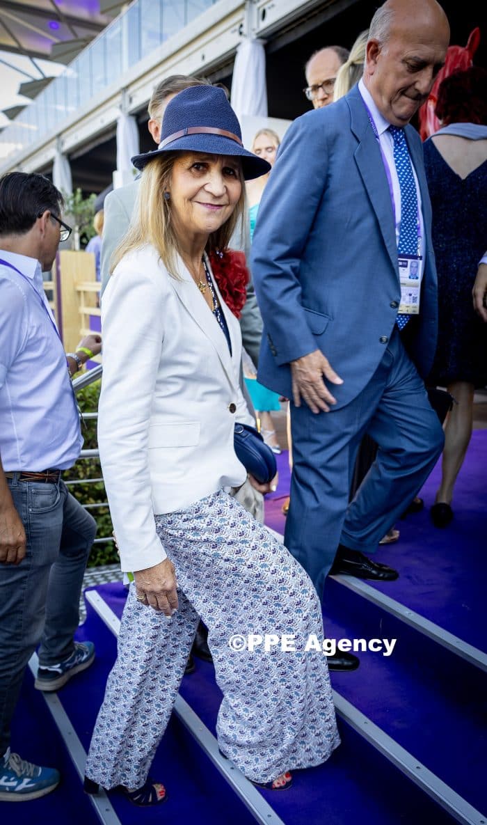Infante Elena attended the opening of the 2026 FEI World Championships in Aachen.. ADEL ROYALS MONACHY KONIGLICH ROYAUX ROYALTY QUEEN PRINCESS KING