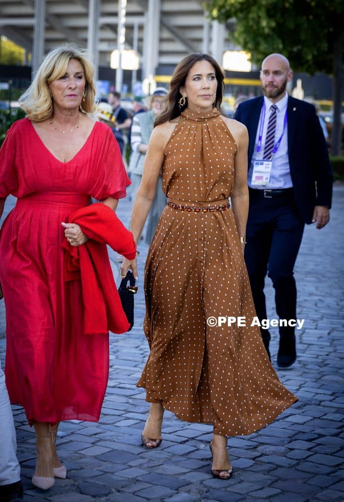 Queen Mary of Denmark attended the opening of the 2026 FEI World Championships in Aachen.. ADEL ROYALS MONACHY KONIGLICH ROYAUX ROYALTY QUEEN PRINCESS KING