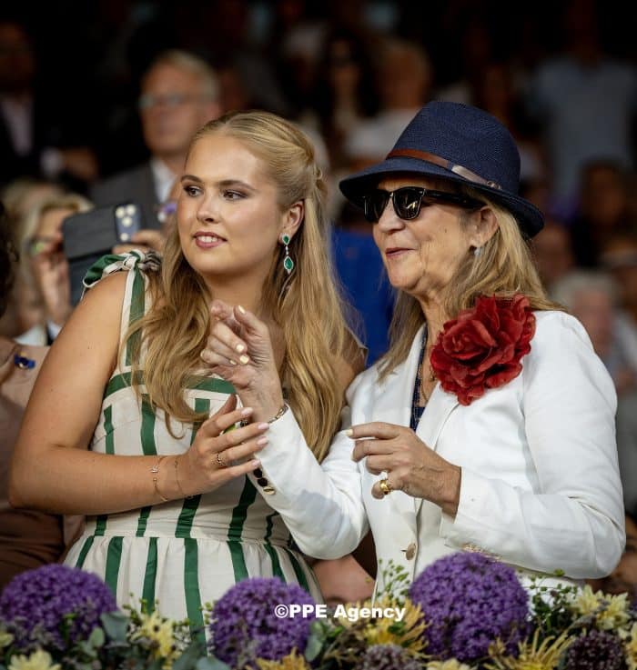 Princess Amalia attended the opening of the 2026 FEI World Championships in Aachen. ADEL ROYALS MONACHY KONIGLICH ROYAUX ROYALTY QUEEN PRINCESS KING