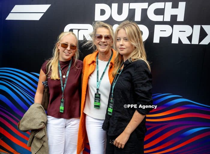 King Willem-Alexander and Queen Maxima and Princess Alexia at the F1 Grand Prix ADEL ROYALS MONACHY KONIGLICH ROYAUX ROYALTY QUEEN PRINCESS KING