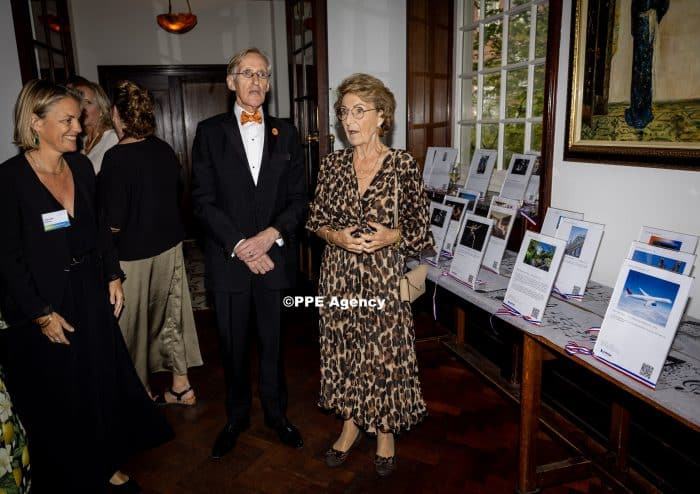 Princess Margriet attended the reception preceding the annual Transatlantic Dinner of the Netherland-America ADEL ROYALS MONACHY KONIGLICH ROYAUX ROYALTY QUEEN PRINCESS KING PRINCE © RHC by Nieboer/PPE.ADEL ROYALS MONACHY KONIGLICH ROYAUX ROYALTY QUEEN PRINCESS KING