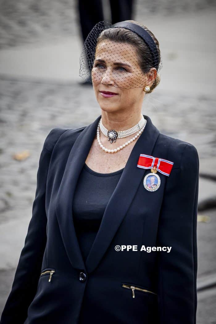 Funeral of King Harald of Norway at the Dom cathedral in Oslo. ADEL ROYALS MONACHY KONIGLICH ROYAUX ROYALTY QUEEN PRINCESS KING PRINCE © RHC by Nieboer/PPE.ADEL ROYALS MONACHY KONIGLICH ROYAUX ROYALTY QUEEN PRINCESS KING