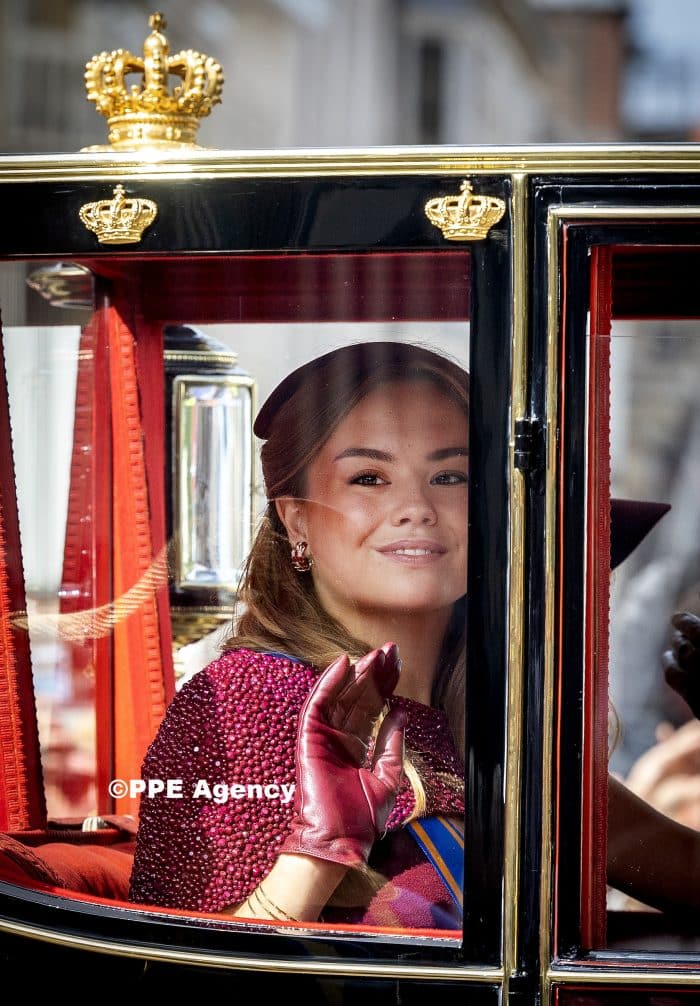 Dutch royals during the opening of Prinsjesdag, the parliamentary year in The Hague. ADEL ROYALS MONACHY KONIGLICH ROYAUX ROYALTY QUEEN PRINCESS KING PRINCE © RHC by Nieboer/PPE.ADEL ROYALS MONACHY KONIGLICH ROYAUX ROYALTY QUEEN PRINCESS KING