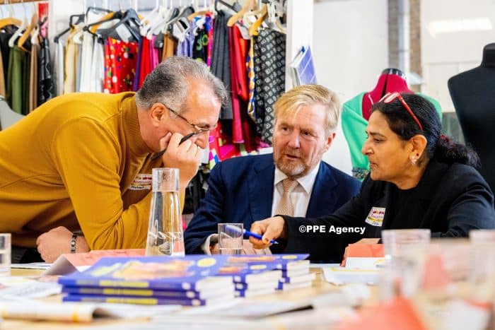 King Willem-Alexander visited the Bike House, world kitchen and the Boschveld Garden ADEL ROYALS MONACHY KONIGLICH ROYAUX ROYALTY QUEEN PRINCESS KING PRINCE