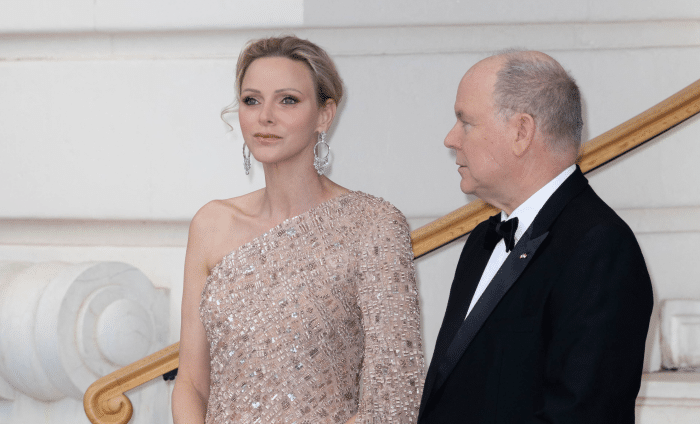 Princess Charlène hosts Italian President Sergio Mattarella in Monaco